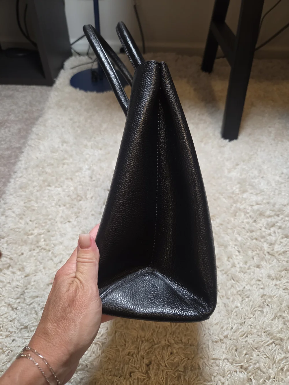 kate Spade Black Leather Satchel